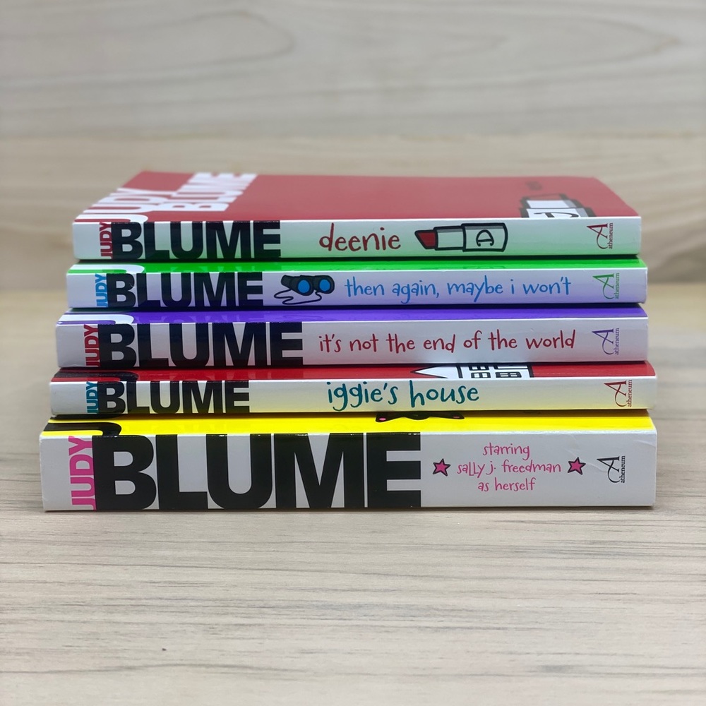 Judy Blume Essentials, 5 books partial set